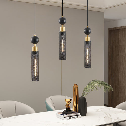 Modern Industrial Multi-Light Pendant Chandelier Light