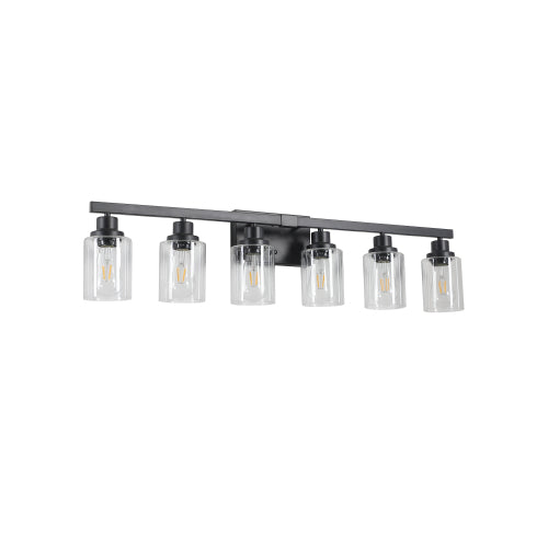 Modern Black  Bathroom Vanity Light Fixture (No Bulbs)