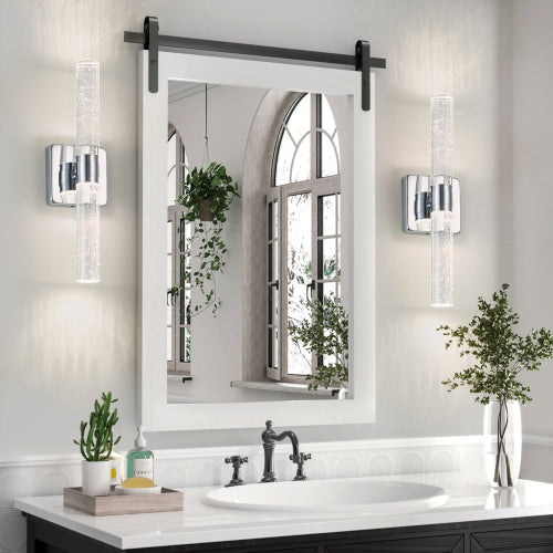 Contemporary Crystal Wall Light – Sleek Modern Elegance