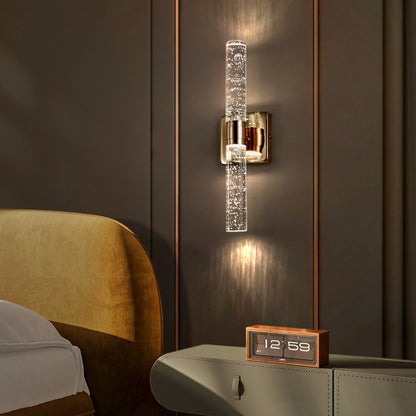 Contemporary Crystal Wall Light – Sleek Modern Elegance