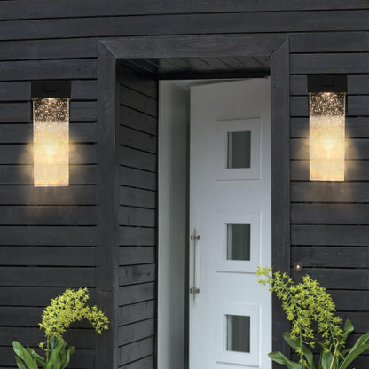 2-Pack Outdoor LED Wall Sconce – Modern Design &amp; Weatherproof Durability