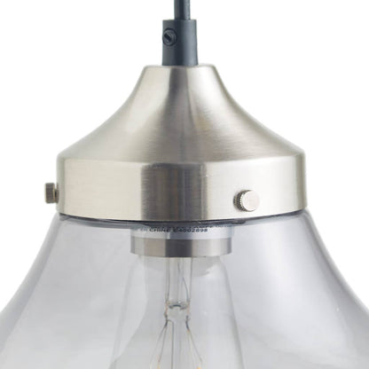 Bell Shaped Farmhouse Glass Pendant