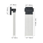 18" Modern Outdoor LED Wall Sconce -Elegant Bubble Crystal Lighting