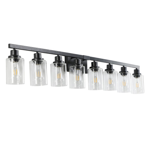 Modern Black  Bathroom Vanity Light Fixture (No Bulbs)
