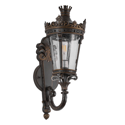 21"(H) Vintage Outdoor Wall Lantern (One piece&No bulb)