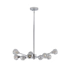 28" Modern Crystal Chandelier -Sophisticated Brilliance &amp; Contemporary Elegance