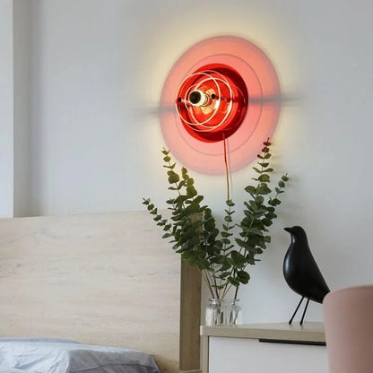 Modern Space Flying Saucer Wall Lamp – Retro Futuristic Glow