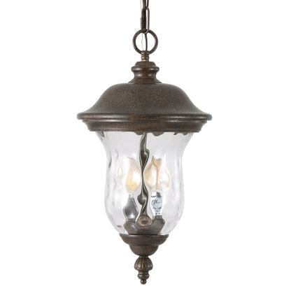 19"(H) Rustic Outdoor Hanging Lantern (One Piece & No Bulb)