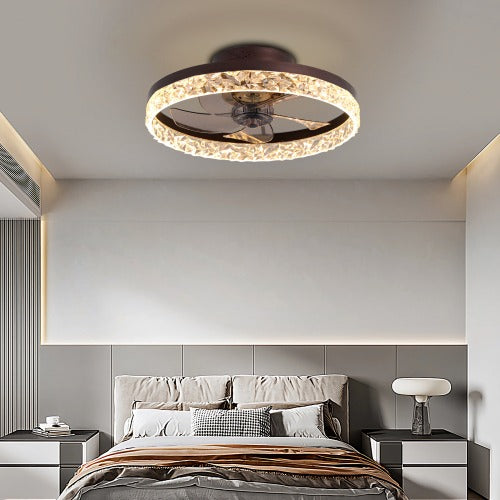 Low Profile Ceiling Fan with Light -Smart &amp; Stylish Comfort