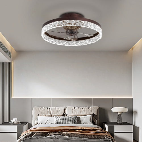 Low Profile Ceiling Fan with Light -Smart &amp; Stylish Comfort