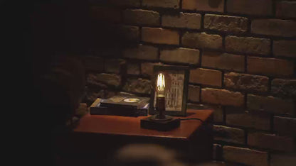 Lampe à tuyau réglable vintage faite à la main de style steampunk Edison
