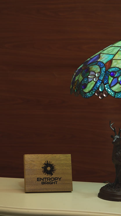 Lampe de table Tiffany Forest Majesty