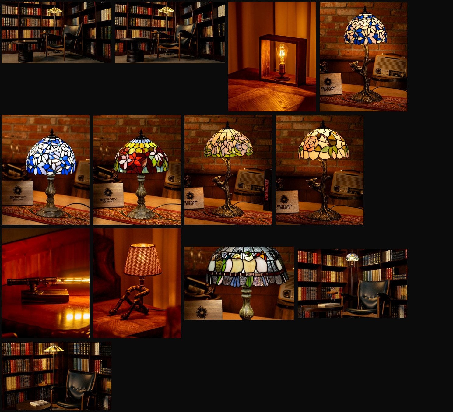 CURATED — mixed pendants &amp; sconces arranged as a project selection